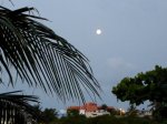 Moon view from terrace, Isla Casa Laguna – Isla Mujeres,&nbsp;MX